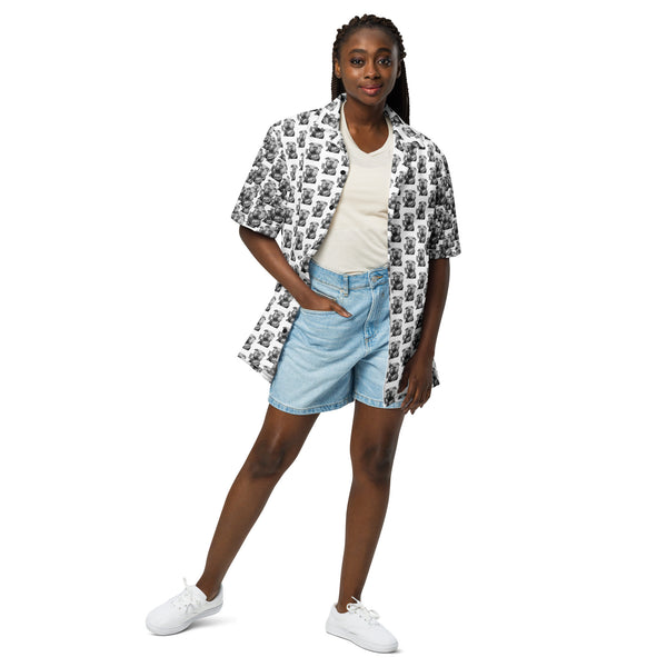 Roo Art Unisex button shirt