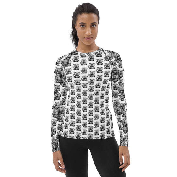 Roo Art Women's Rash Guard