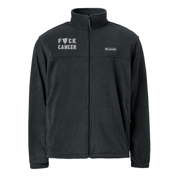 F Cancer Unisex Columbia fleece jacket
