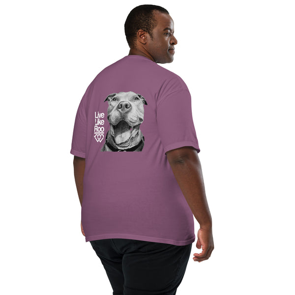 Roo Art Unisex garment-dyed heavyweight t-shirt