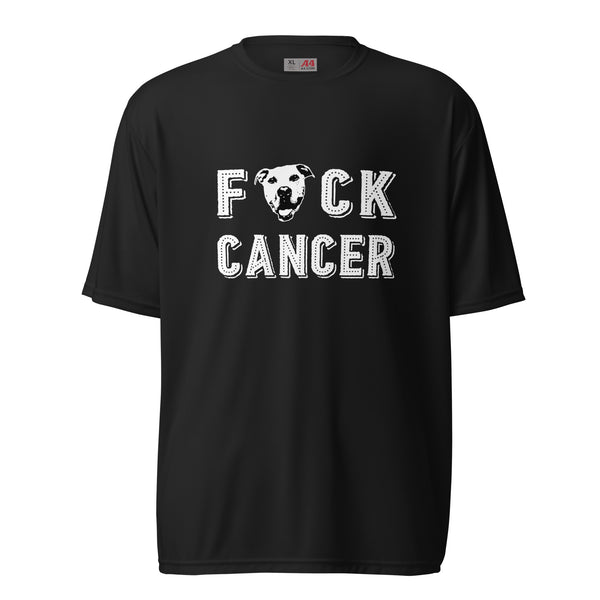 F Cancer Unisex performance crew neck t-shirt