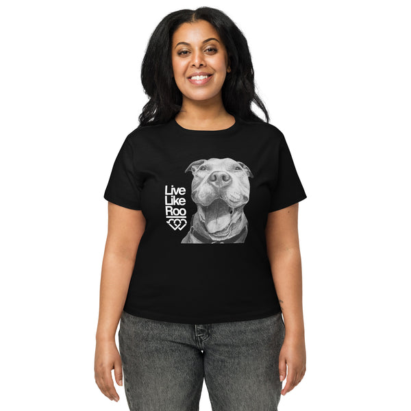 Roo Art Women’s high-waisted t-shirt