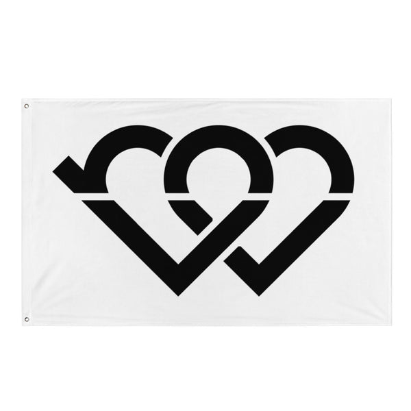 Roo Hearts Flag