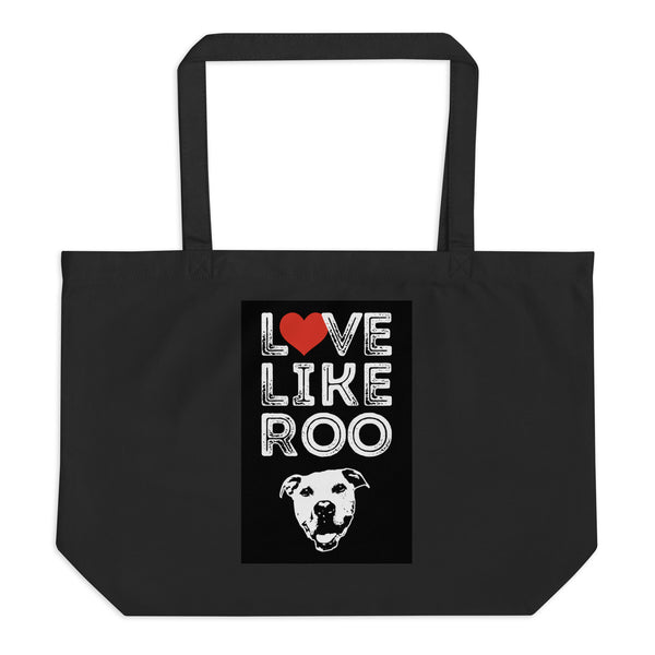 Live Like Roo Large organic tote bag