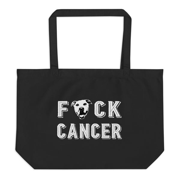 F Cancer Large organic tote bag