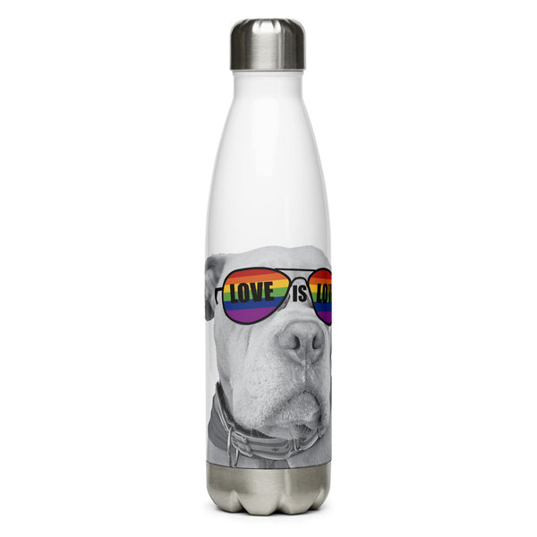 Love Is Love Pride Stainless Steel Water Bottle